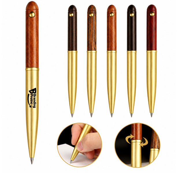 Brass/Wood Pen