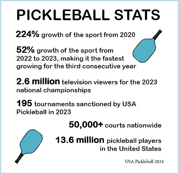 Pickleball stat box