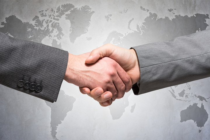 global handshake