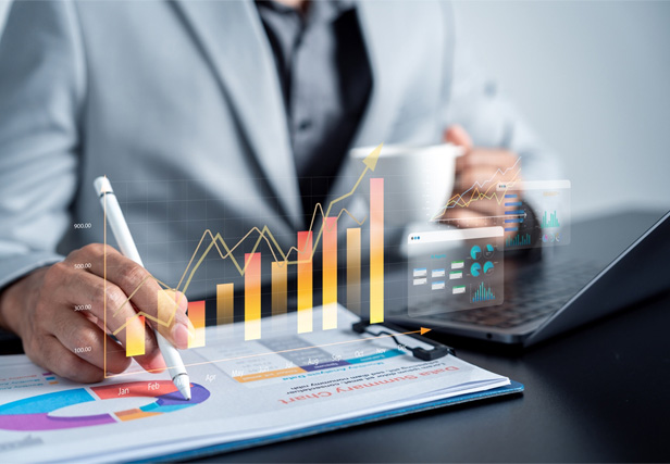 Financial chart