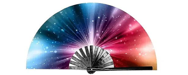 13” Kung Fu Folding Clack Fan
