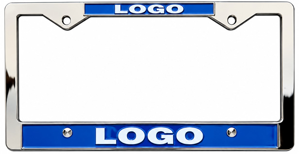 Zinc Alloy License Plate Frame