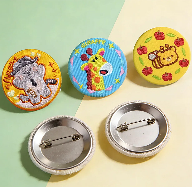 Embroidered Lapel Pin