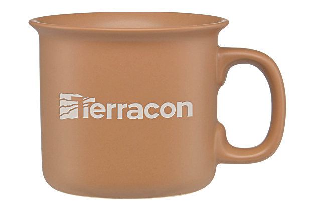 terracotta mug