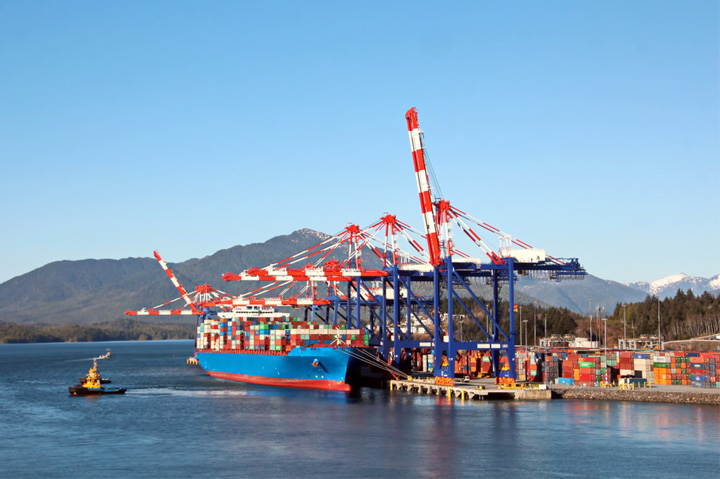 cargo port in Canada