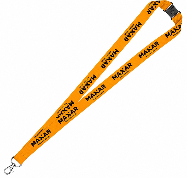 recycled PET, thin lanyards 