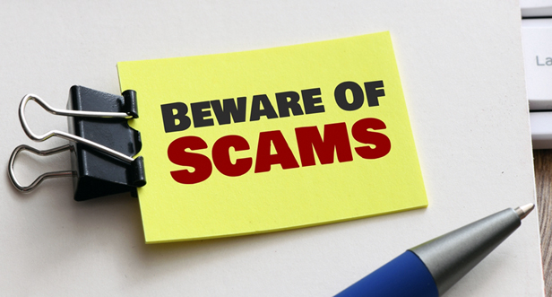 beware of scams