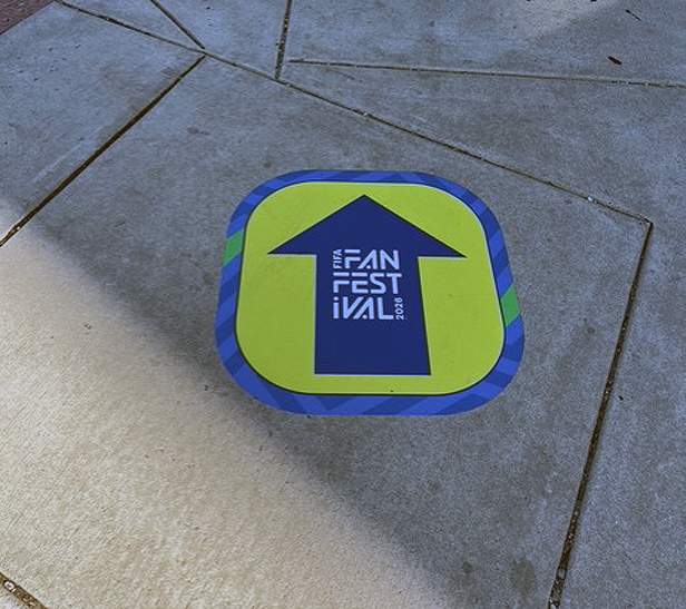 FIFA Sidewalk Sticker