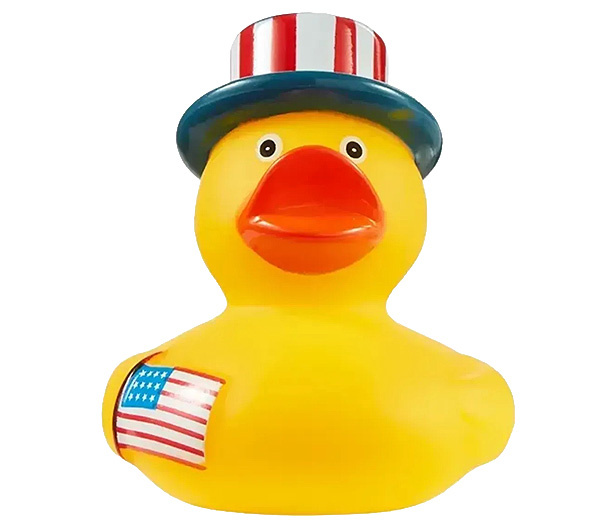 USA-Themed Rubber Duck
