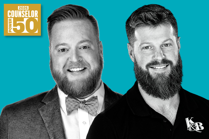 Counselor Power 50 2026: No. 49 Mitch Kaeser & Brad Kaeser, Kaeser & Blair