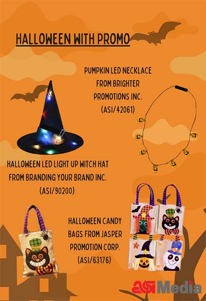 Halloween promo infographic