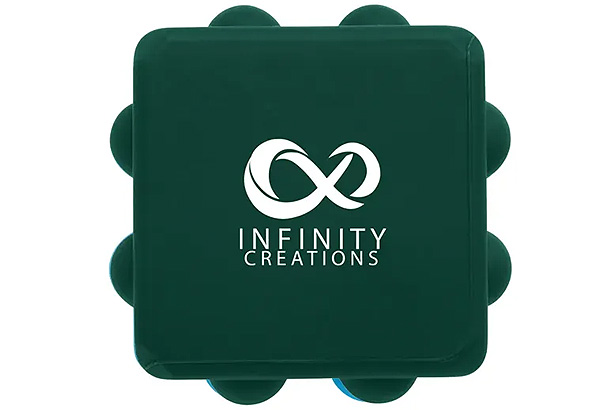 silicone bubble cube