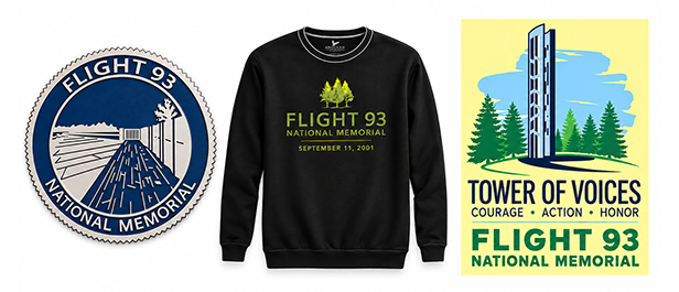 All USA Clothing Flight 93 National Memorial items