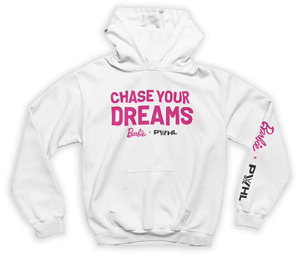 Chase Your Dreams Barbie hoodie