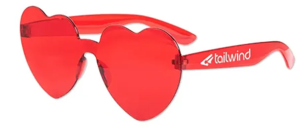 heart shaped glasses