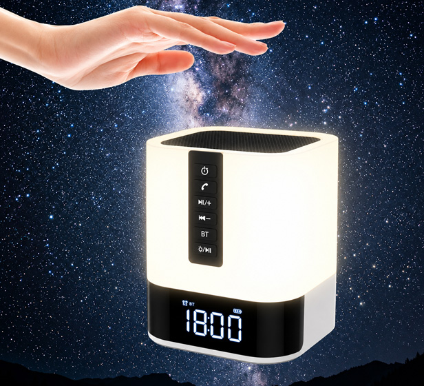 Color-Changing Alarm Clock/Speaker