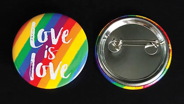 Pride button