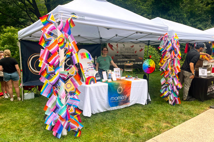 Local Businesses Give Out Promo at Pride Celebration in Philly Suburbs