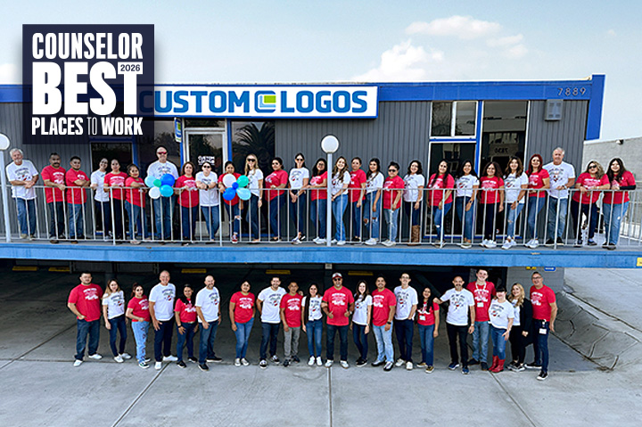 2026 Counselor Best Places to Work: Custom Logos