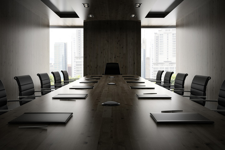 empty boardroom