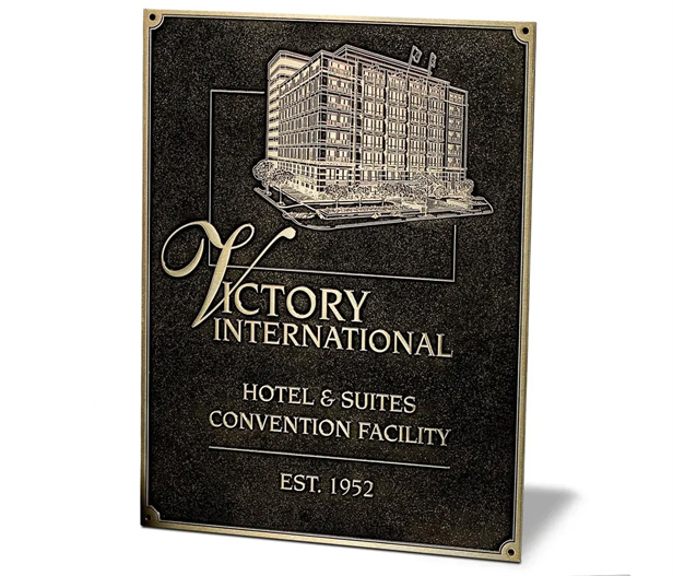 custom zinc plate