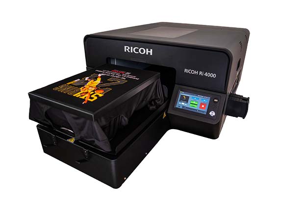 The Ricoh Ri 4000 DTG printer