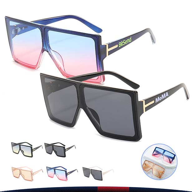 Modern angular sunglasses