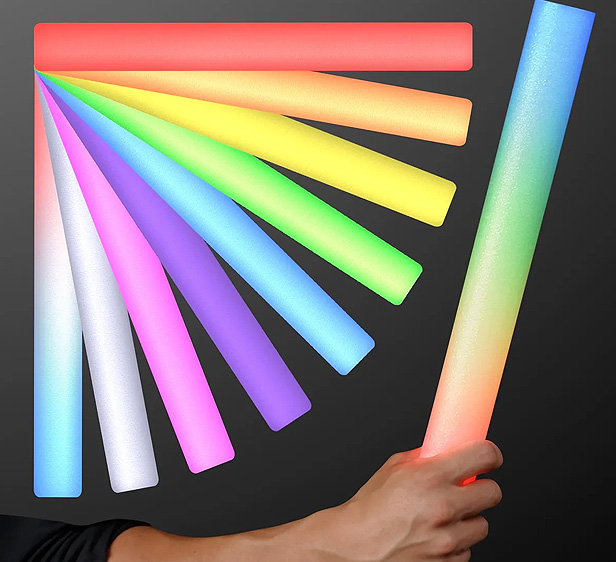 light-up cheer sticks