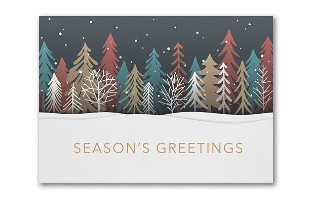 holiday greeting card