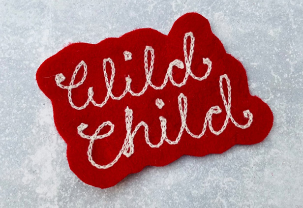 chain stitch embroidery