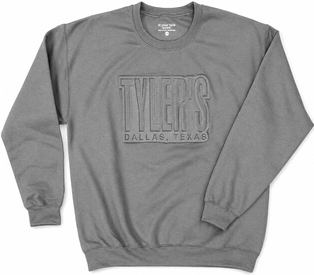Embossed Fleece Crewneck 