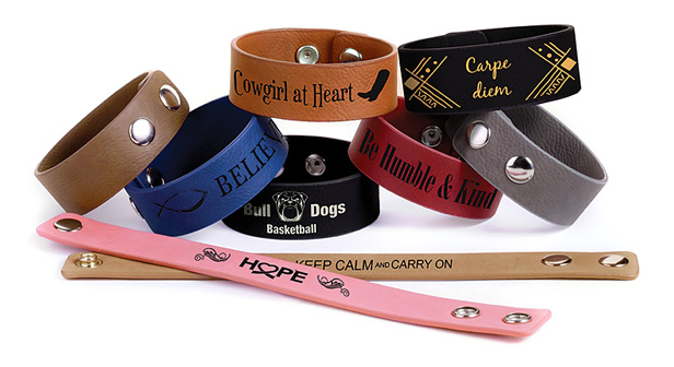 leather bracelets