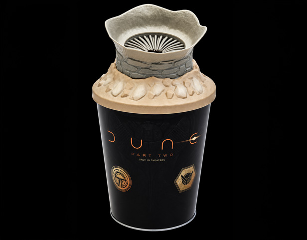 Dune 2 - 130oz Tin Sandworm Popcorn Bucket