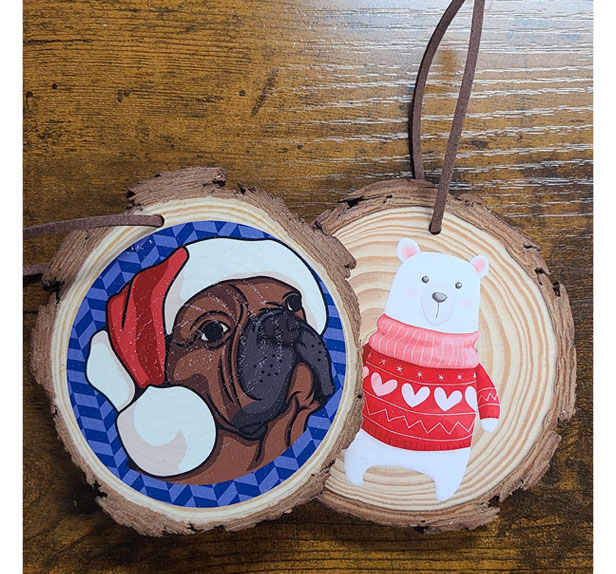 bark ornaments