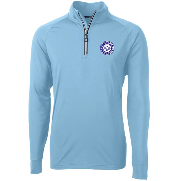 eco-conscious quarter-zip