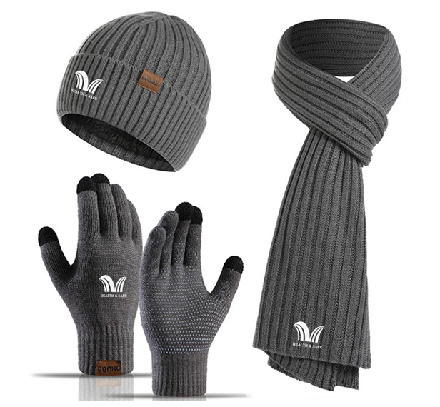 glove, hat and scarf set