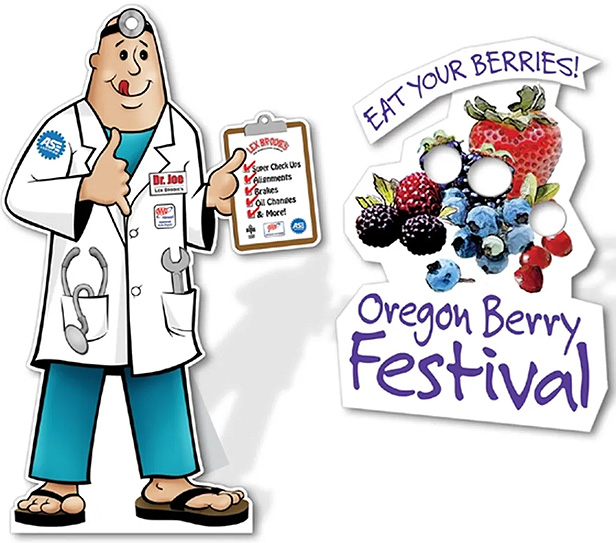 Custom Jumbo Standout from Beistle