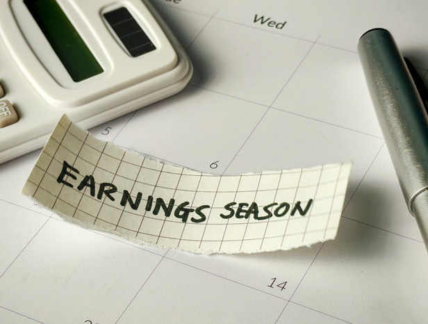 earnings stock image