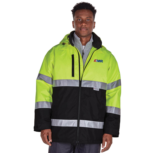 hi-vis parka