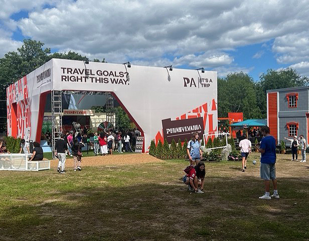 PA booth