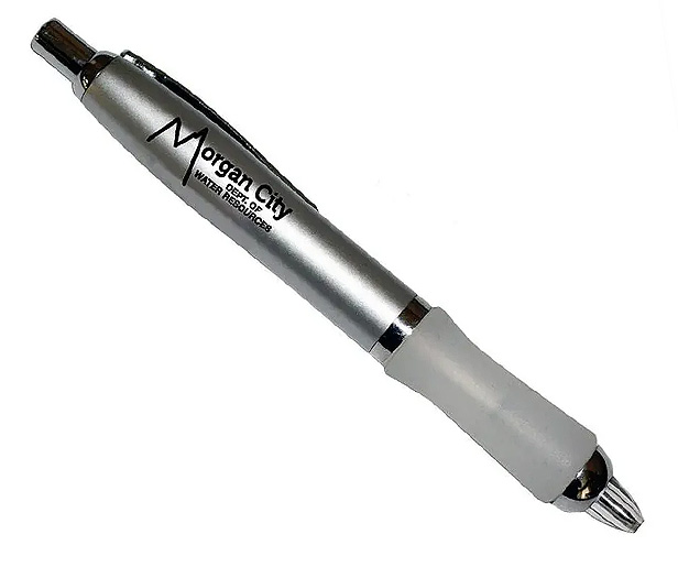 plunger-action ballpoint pen