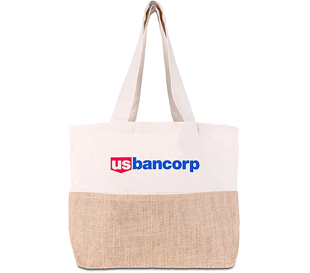 hefty jute gusset roomy tote