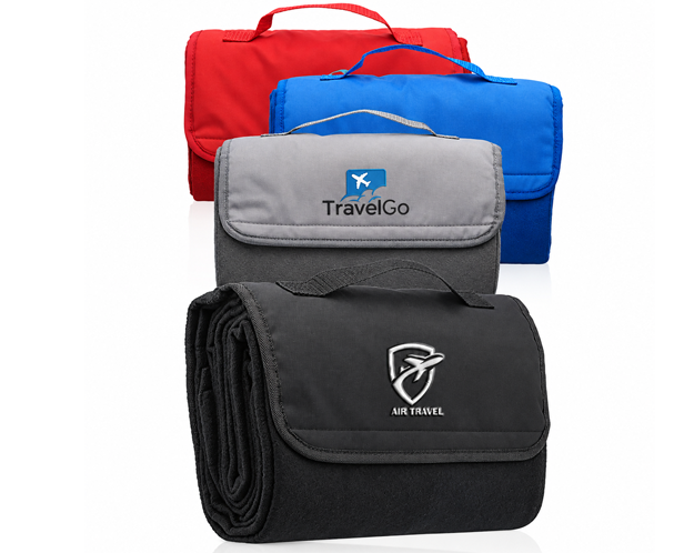 roll-up fleece blankets