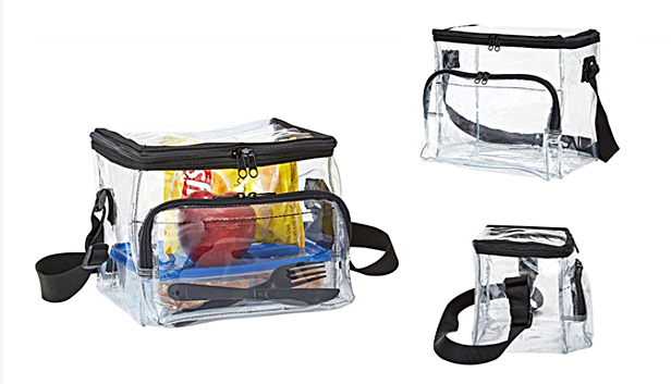 clear lunch bag